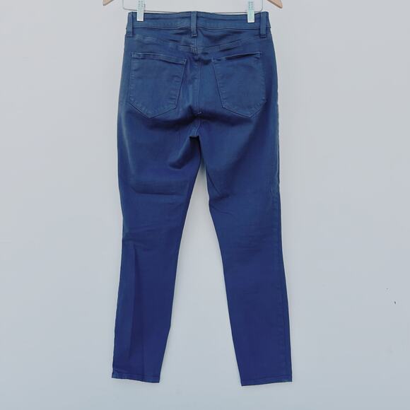 L’Agence Margot Skinny High Rise Sea Blue Jeans Pants 29 Ankle Slim High-Waisted - Picture 3 of 11
